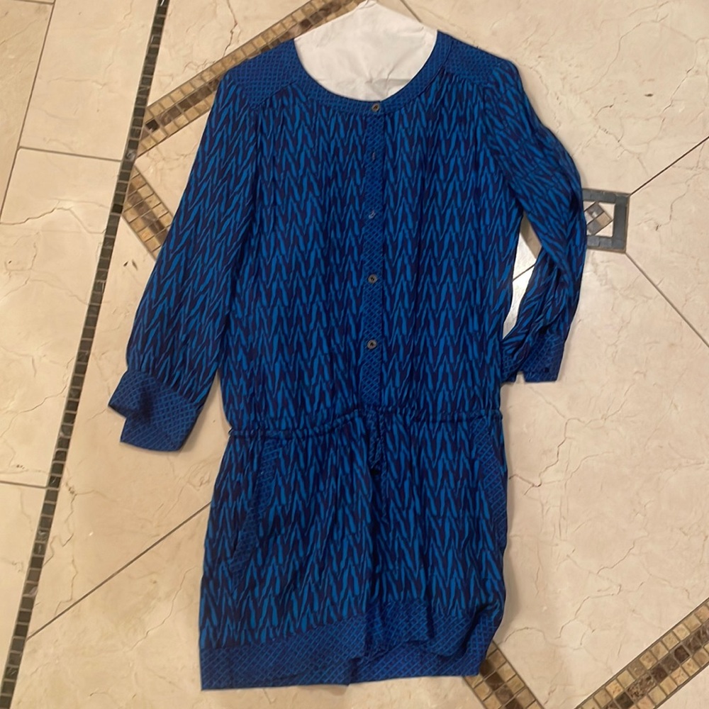 Ella moss blue romper
